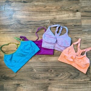 Colorful Sports Bras Set C9 by Champion & Old Navy